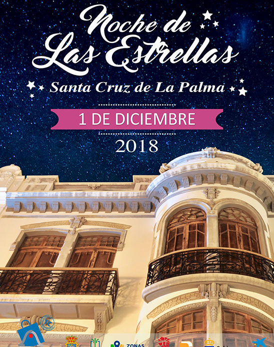 Una nueva fachada del Casco Histórico anuncia la Noche de Las Estrellas 2018