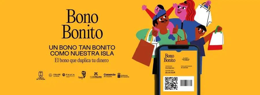 Comercio de Canarias lanza el ‘Bono Bonito’ para impulsar un consumo de 2 millones de euros en La Palma