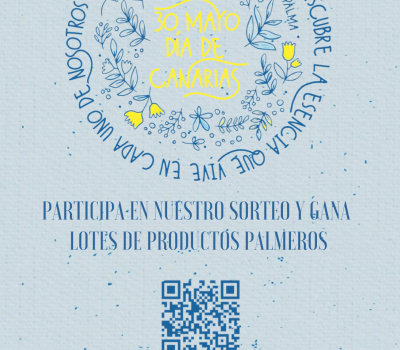 Participa en el sorteo “REDESCUBRE LA ESENCIA QUE VIVE EN CADA UNO DE NOSOTROS Y NOS CONECTA COMO ISLA” con motivo del Día de Canarias